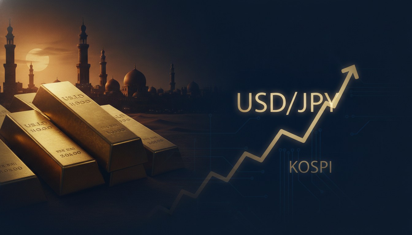 Iran's Succession Void Lifts Gold to $4,171 as Yen Drifts to 162