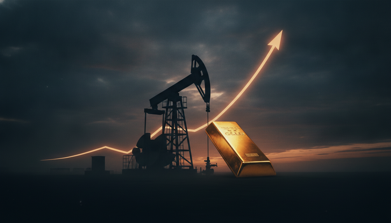 WTI Near $92, Gold Up 1.5%, 10-Year at 5.25%: Reading the Mix